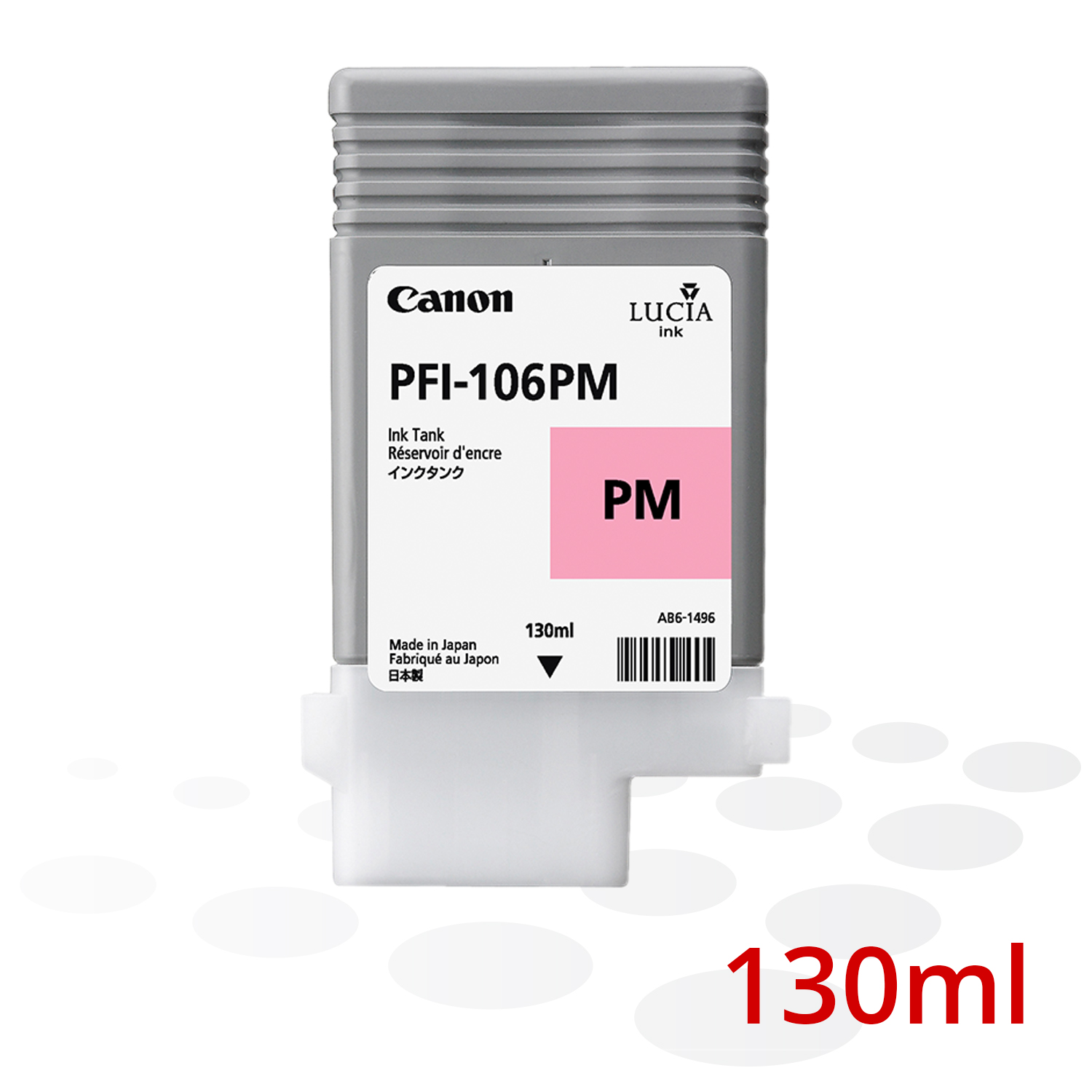 Canon PFI-106 PM, Photo Magenta, 130 ml 
