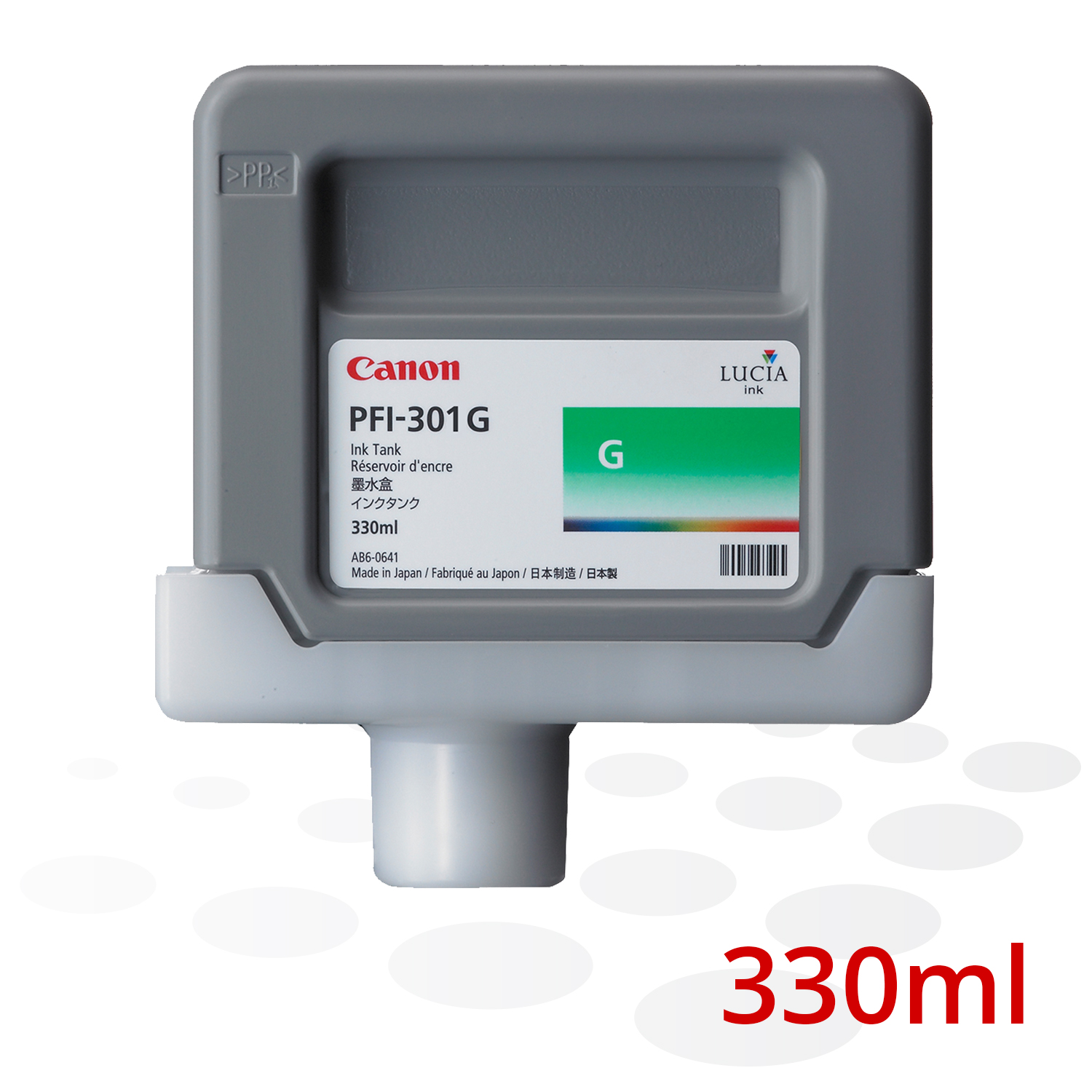 Canon Tinte PFI-301 G, Grün, 330 ml