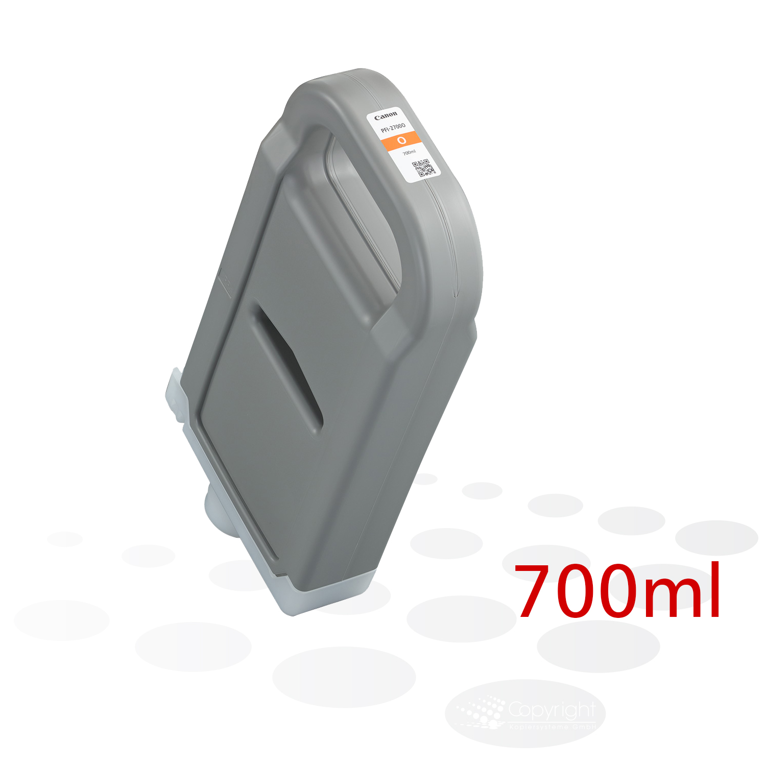 Canon Tinte PFI-2700 O, Orange, 700 ml 