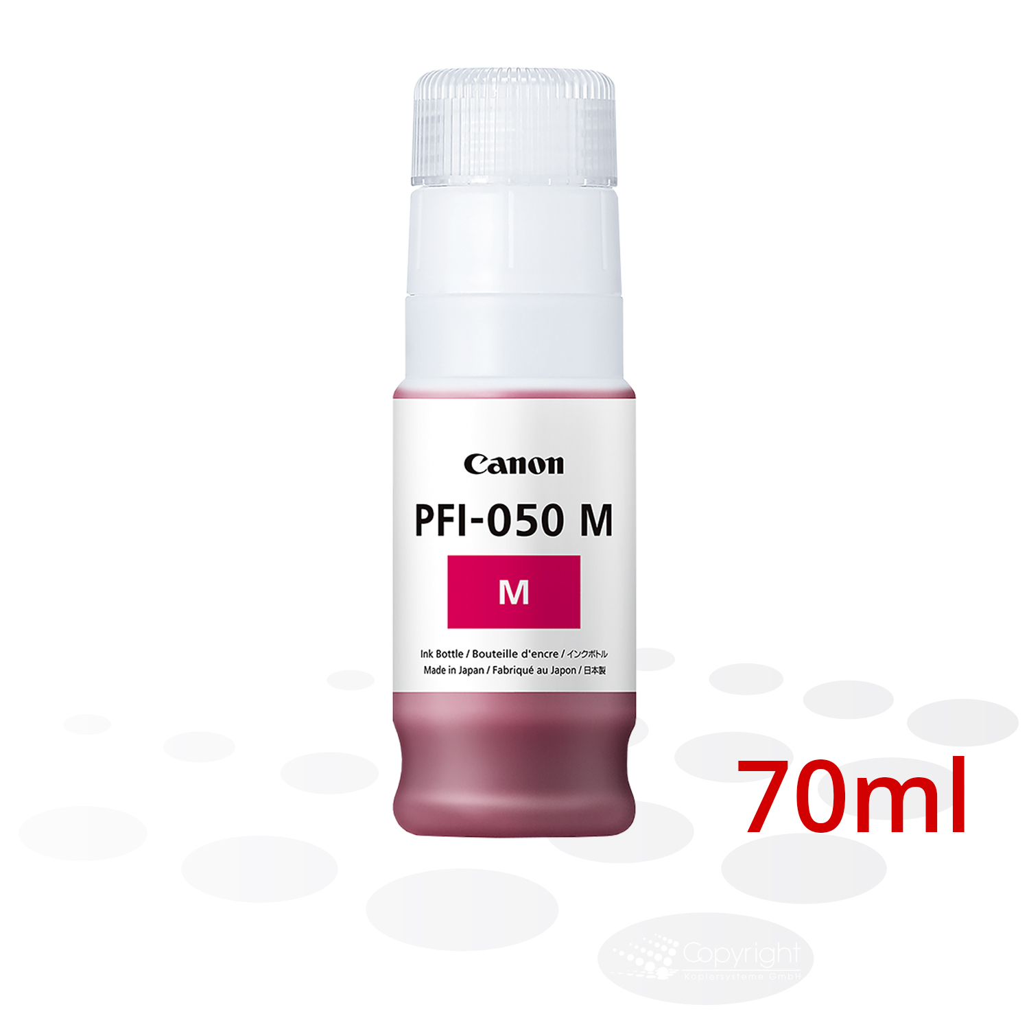 Canon Tinte PFI-050 M, Magenta, 70 ml